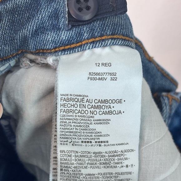 Levi's Kids Blue Distressed Jeans - Picture 14 of 14